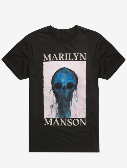 marilyn manson watercolor paintings